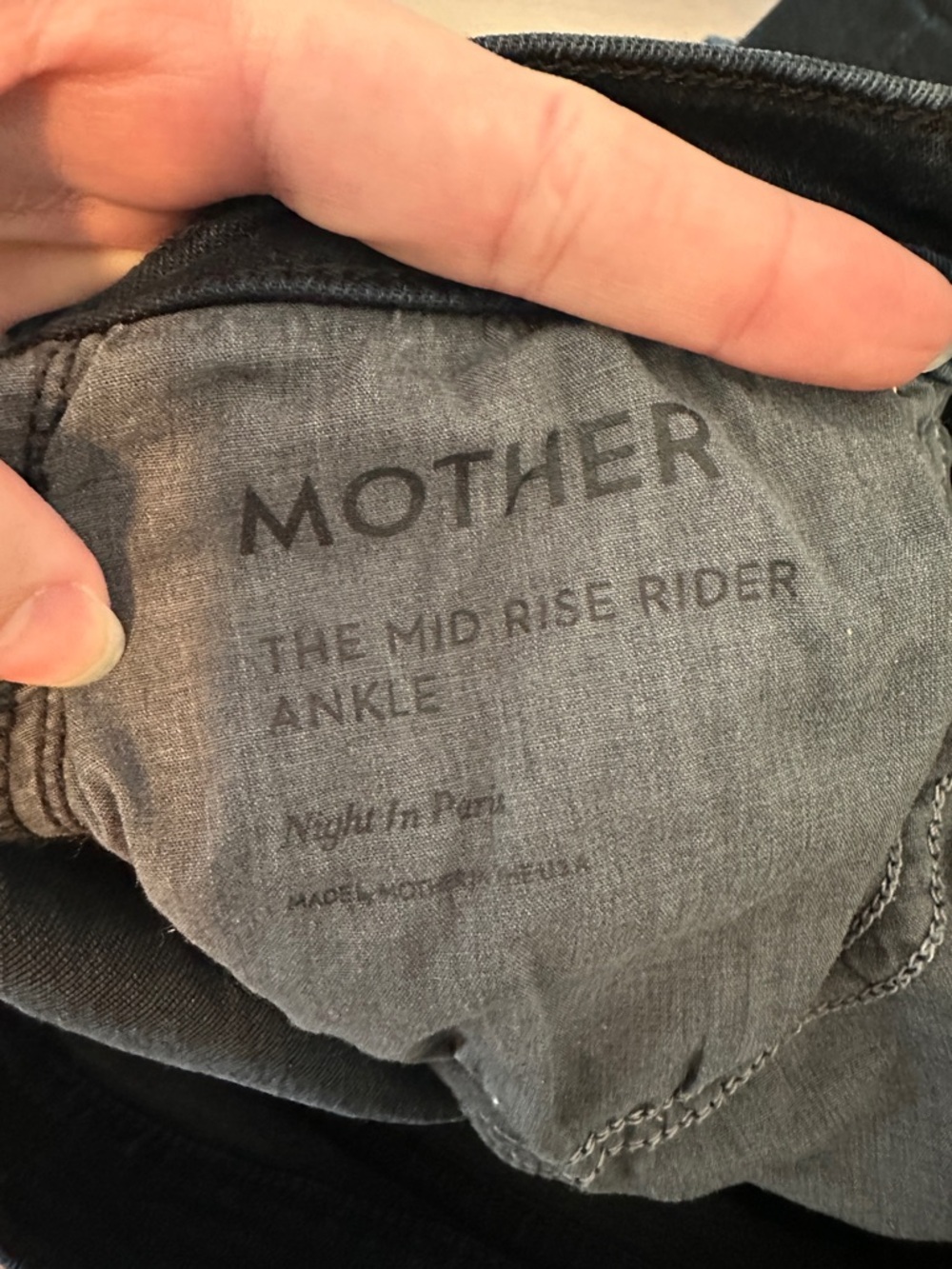 MOTHER The Mid Rise Rider Ankle Jeans - Picture 6 of 14